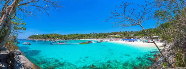 Panorama Racha Raya Isola Resort Vicino All Isola Phuket Thailandia — Foto Stock