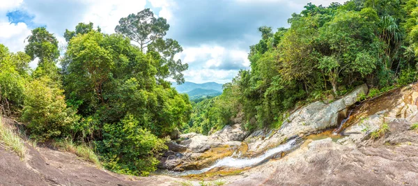 Cachoeira Namuang Ilha Koh Samui Tailândia Dia Verão — Fotografia de Stock