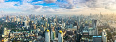 Bangkok Panoraması yaz akşamları
