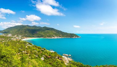 Koh Samui Adası, Tayland bir yaz günü Panoraması