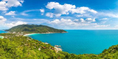Koh Samui Adası, Tayland bir yaz günü Panoraması