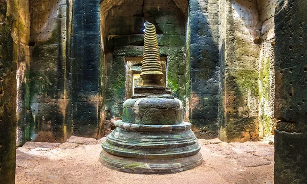 Panorama Templo Preah Khan Complexo Angkor Wat Siem Reap Camboja — Fotografia de Stock