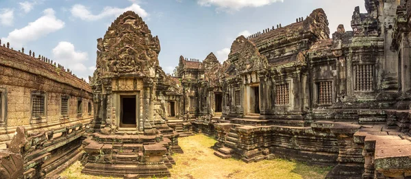 Panorama Chrámu Banteay Samre Komplexu Angkor Wat Siem Reap Kambodža — Stock fotografie