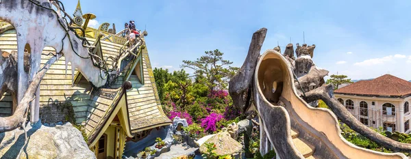 Lat Vietnam Giugno 2018 Panorama Crazy House Hang Nga Guesthouse — Foto Stock