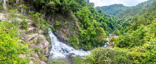 Panorama Datanla Waterfall Dalat Vietnam Summer Day — Stock Photo, Image