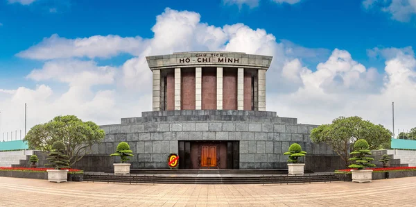 Panorama Van Chi Minh Mausoleum Hanoi Vietnam Een Zomerdag — Stockfoto