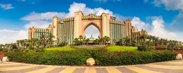 Dubai Emiratos Árabes Unidos Junio 2018 Panorama Atlantis Palm Hotel — Foto de Stock