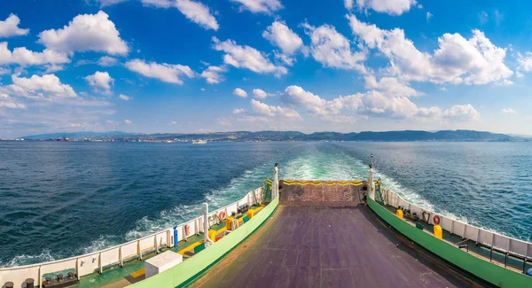Ferry Estrecho Dardanelles Turquía Hermoso Día Verano — Foto de Stock