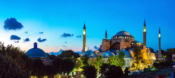 Ayasofya Museum Hagia Sophia Sultan Ahmet Park Istanbul Turkey Beautiful — Stock Photo, Image