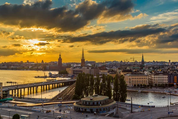 Sztokholm Szwecja Lipca 2013 Gamla Stan Starej Części Sztokholmu Szwecja — Zdjęcie stockowe