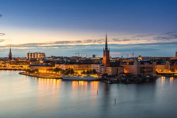 Stockholm Švédsko Července 2013 Gamla Stan Staré Části Stockholmu Švédsko — Stock fotografie