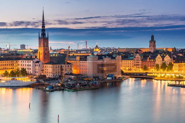 Stockholm Švédsko Července 2013 Gamla Stan Staré Části Stockholmu Švédsko — Stock fotografie