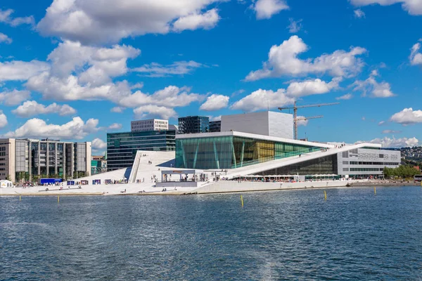 Oslo Norsko Července 2014 Oslo Opera House Dům Norské Národní — Stock fotografie