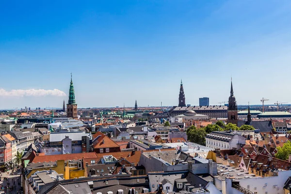 Copenhagen Tanska Heinäkuu 2014 Kööpenhaminan Kaupunki Tanska Skandinavia Kaunis Kesäpäivä — kuvapankkivalokuva