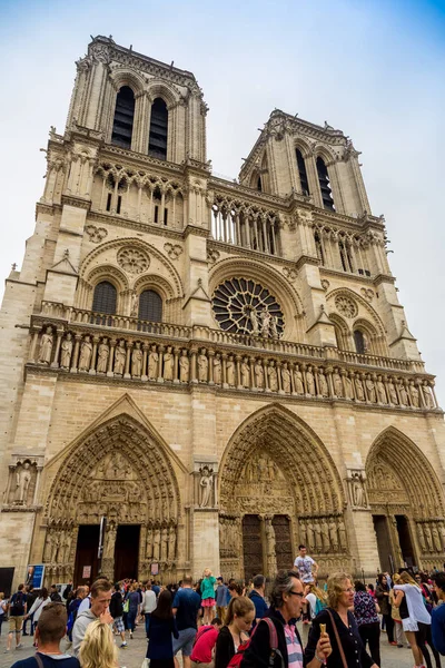 Paris Francja Lipca 2014 Roku Katedra Notre Dame Paris Jest — Zdjęcie stockowe