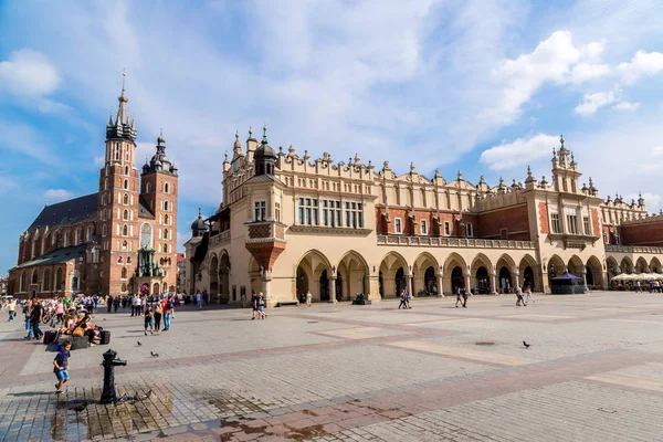 Krakow Polen Juli 2014 Mary Church Historisk Del Kraków Polen — Stockfoto