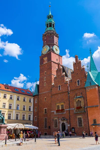 Wroclaw Poland July 2014 Old City Hall Wroclaw Poland July — Stock Photo, Image