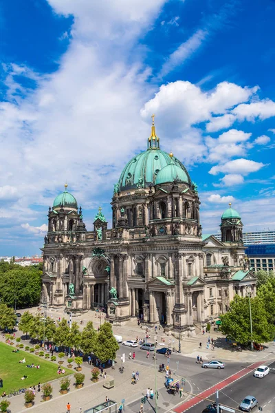 Berlin Tyskland Juli 2014 Visa Berlin Domkyrka Berlin Skön Sommardag — Stockfoto