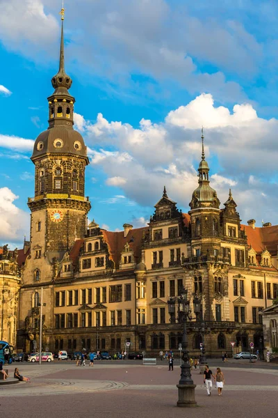 Dresden Germania Luglio 2014 Dresda Germania Una Bellissima Giornata Estiva — Foto Stock