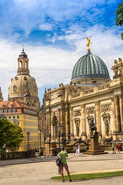 Dresden Germania Iulie 2014 Dresda Academy Fine Arts Într Frumoasă — Fotografie, imagine de stoc