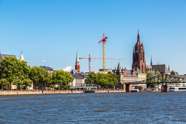 Frankfurt Germany July 2014 Saint Catharine Church Frankfurt Germany Summer — Stock Photo, Image