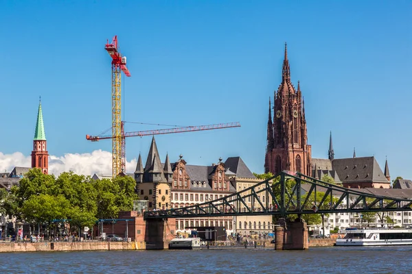 Frankfurt Germany July 2014 Saint Catharine Church Frankfurt Germany Summer — Stock Photo, Image