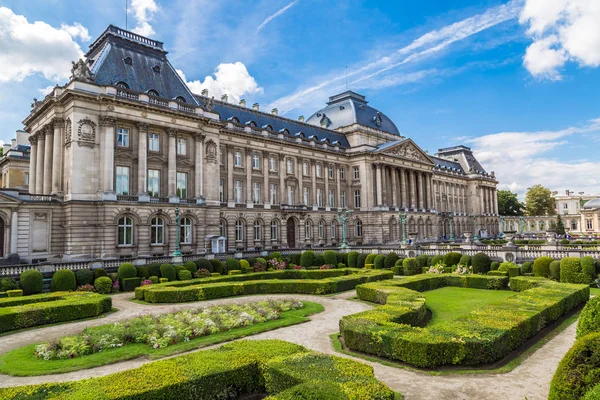 Брюссель Бельгія Липня 2014 Року Royal Palace Брюсселі Один Прекрасний — стокове фото