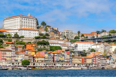 Lisbon, Portekiz - 30 Temmuz 2014: Porto Portekiz güzel yaz gün