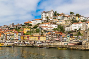 Lisbon, Portekiz - 30 Temmuz 2014: Porto Portekiz güzel yaz gün