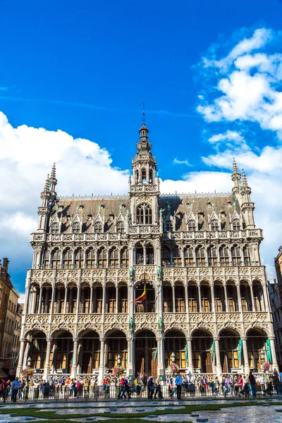 Брюссель Бельгія Липня 2014 Року Grand Place Один Прекрасний Літній — стокове фото