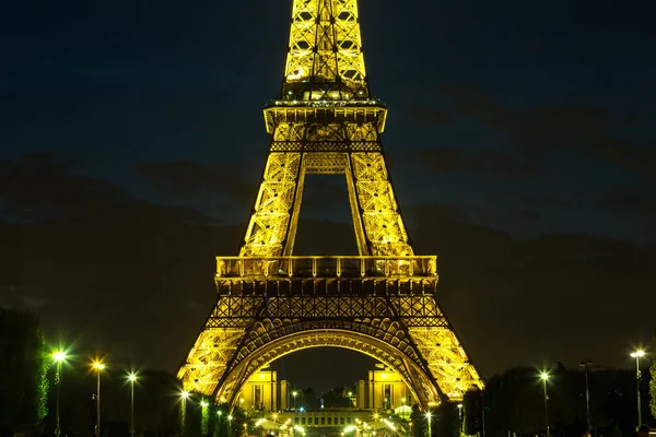 Paris Fransa Temmuz 2014 Eyfel Kulesi Batımında Çok Ziyaret Edilen — Stok fotoğraf