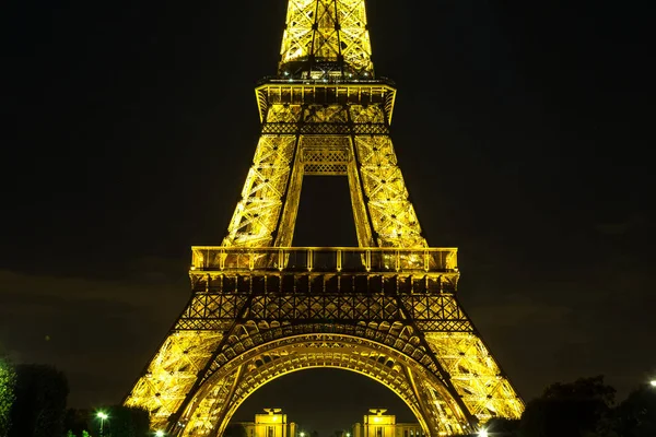 Parigi Francia Luglio 2014 Torre Eiffel Tramonto Monumento Più Visitato — Foto Stock