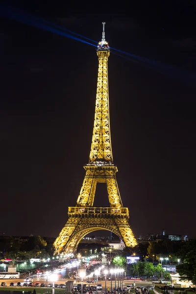 Paris France July 2014 Eiffeltårnet Ved Solnedgang Det Mest Besøkte – stockfoto