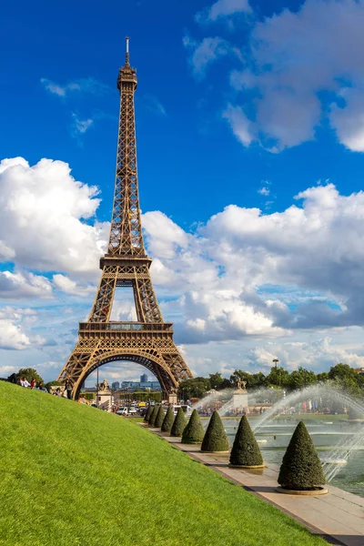 Paris France Juli 2014 Der Eiffelturm Ist Das Meistbesuchte Monument — Stockfoto