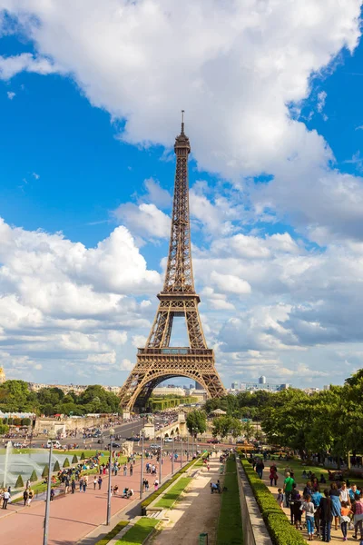 París Francia Julio 2014 Torre Eiffel Monumento Más Visitado Francia —  Fotos de Stock