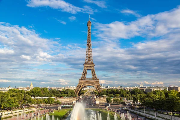 Paris France Juli 2014 Der Eiffelturm Ist Das Meistbesuchte Monument — Stockfoto