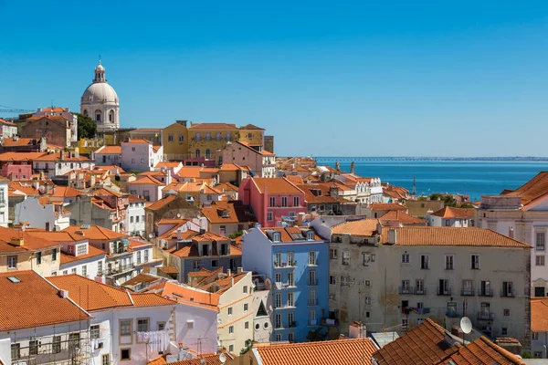 Lisboa Portugal Julho 2014 Famosa Cúpula Santa Engracia Colina São — Fotografia de Stock