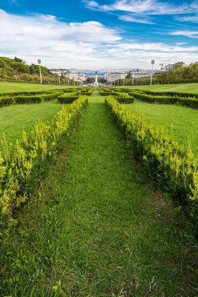 Lisboa Portugal Julio 2014 Parque Eduardo Vii Lisboa Portugal Hermoso — Foto de Stock