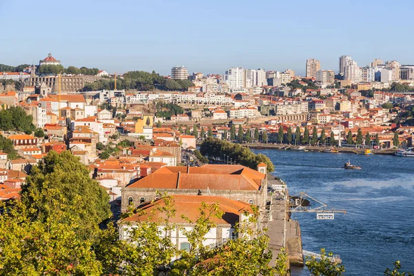 Lisszabon Portugália 2014 Július Gyönyörű Kilátás Nyílik Porto Portugália Egy — Stock Fotó