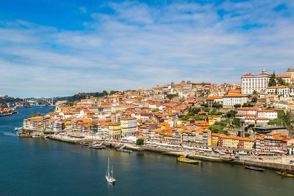 Lisboa Portugal Julio 2014 Vista Aérea Oporto Portugal Hermoso Día — Foto de Stock