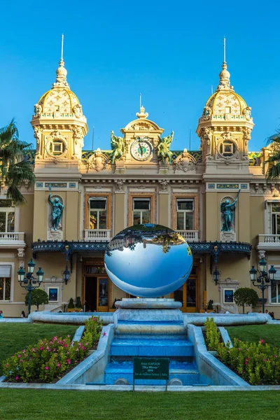 Monte Carlo Julho 2014 Grande Cassino Monte Carlo Mônaco Dia — Fotografia de Stock