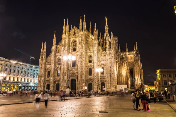 Milán Itálie Července 2014 Slavné Milánské Katedrály Duomo Krásné Letní — Stock fotografie
