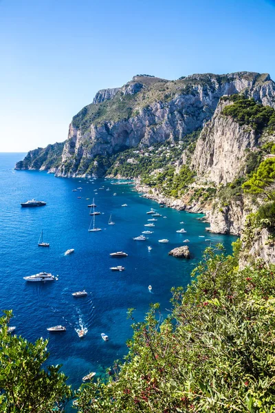 Capri Italië Juni 2014 Capri Eiland Een Mooie Zomerdag Italië — Stockfoto