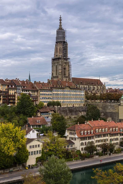 Bern Svájc 2014 Augusztus Panorámás Kilátás Nyílik Svájci Bern Berner — Stock Fotó