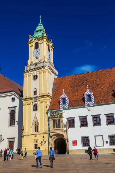 Bratislava Slovakia June 2014 Old Town Hall Bratislava Summer Day — Stock Photo, Image