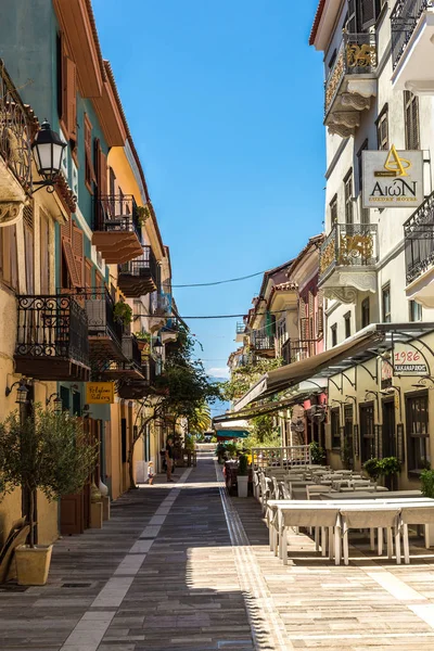 Nafplion Görögország 2015 Június Görögország Nafplion Egy Szép Nyári Nap — Stock Fotó