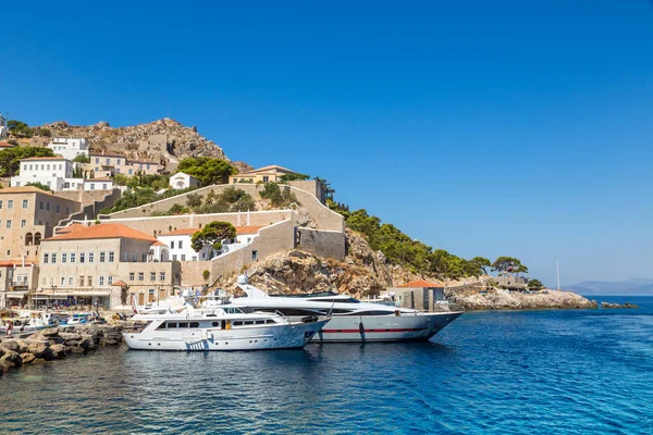 Hydra Grecia Luglio 2015 Isola Hydra Una Giornata Estiva Grecia — Foto Stock