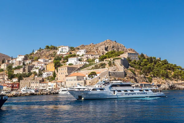 Hydra Grecia Luglio 2015 Isola Hydra Una Giornata Estiva Grecia — Foto Stock