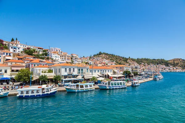 Poros Grécia Julho 2015 Ilha Poros Dia Verão Grécia — Fotografia de Stock