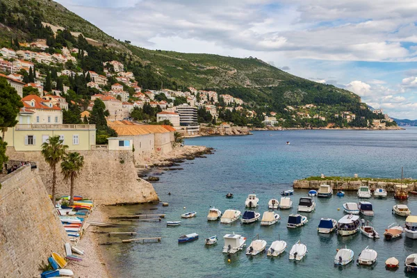 Dubrovnik Croácia Junho 2016 Porto Dubrovnik Belo Dia Verão Croácia — Fotografia de Stock